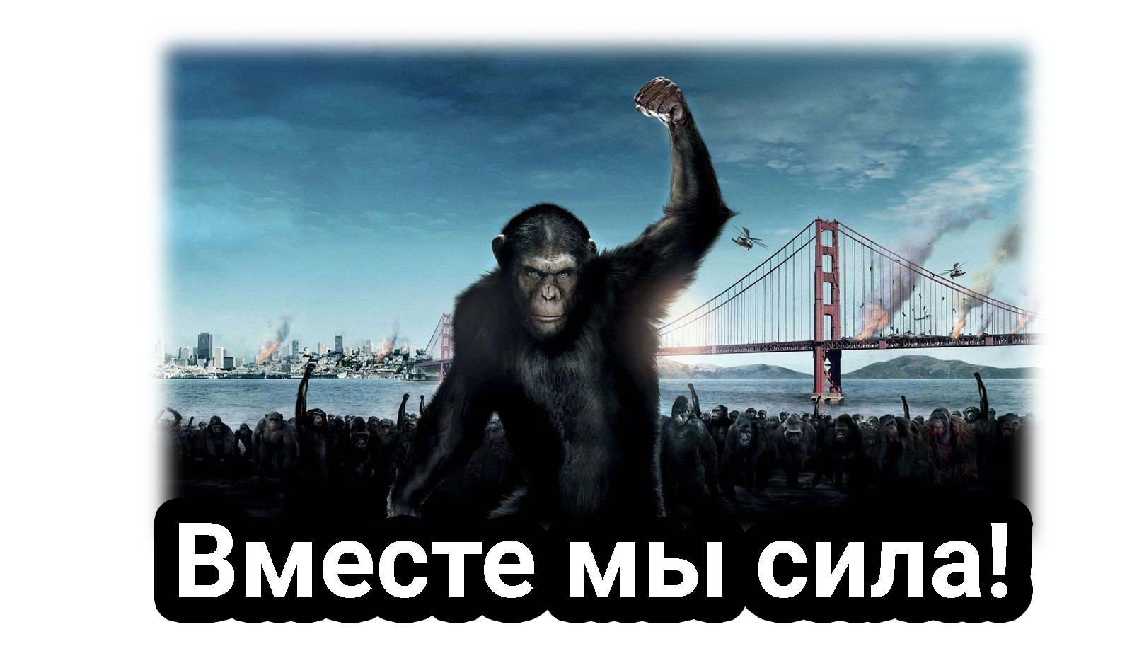 Постер к фильму «Планета обезьян».